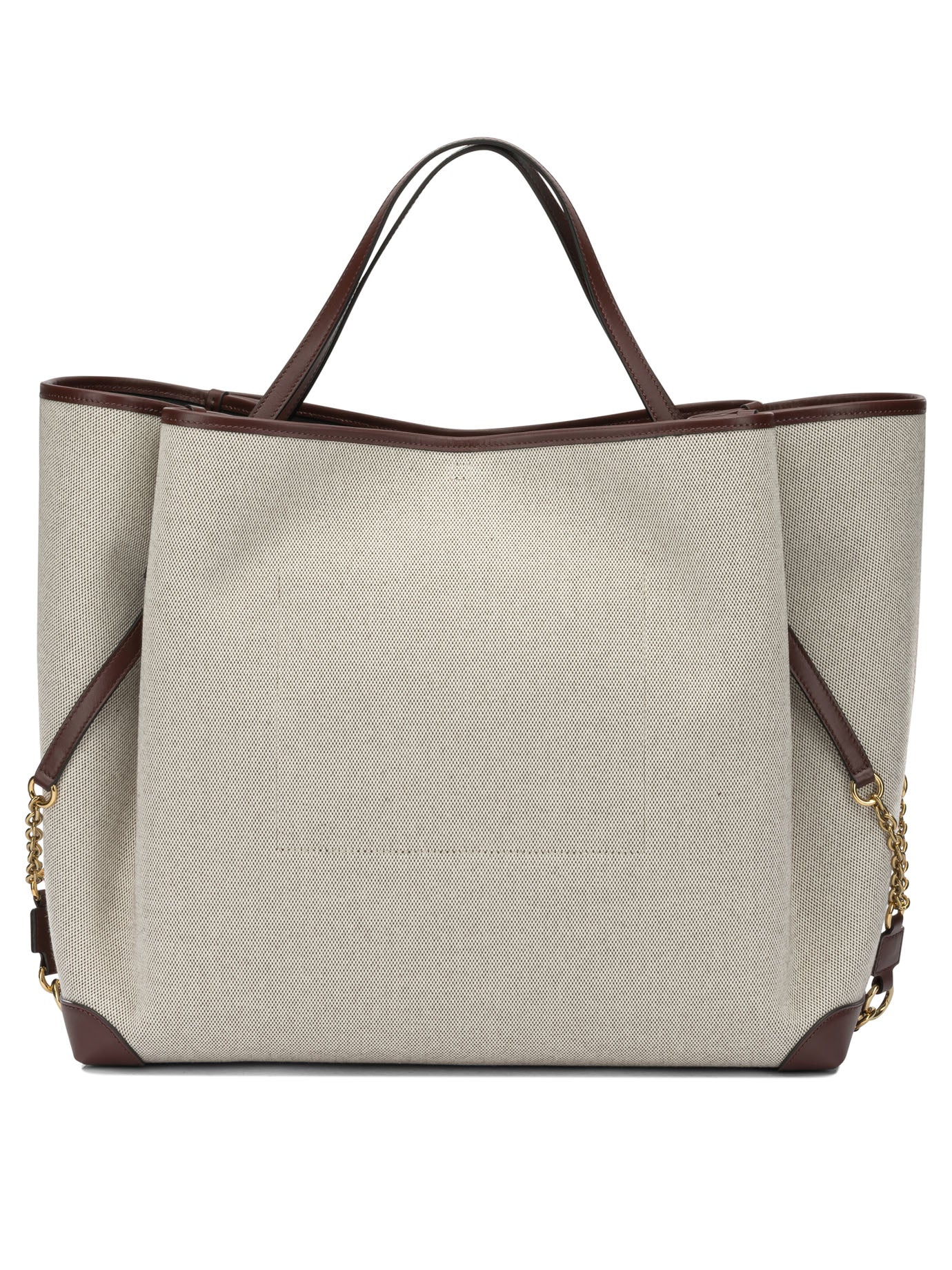 Chloé "Clover" Large shoulder bag - Beige