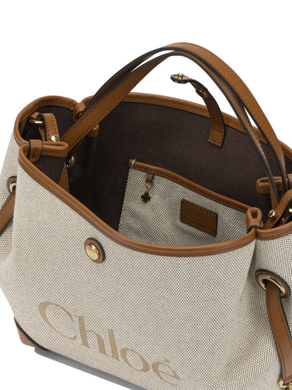 Chloé "Clover" Medium handbag - Brown