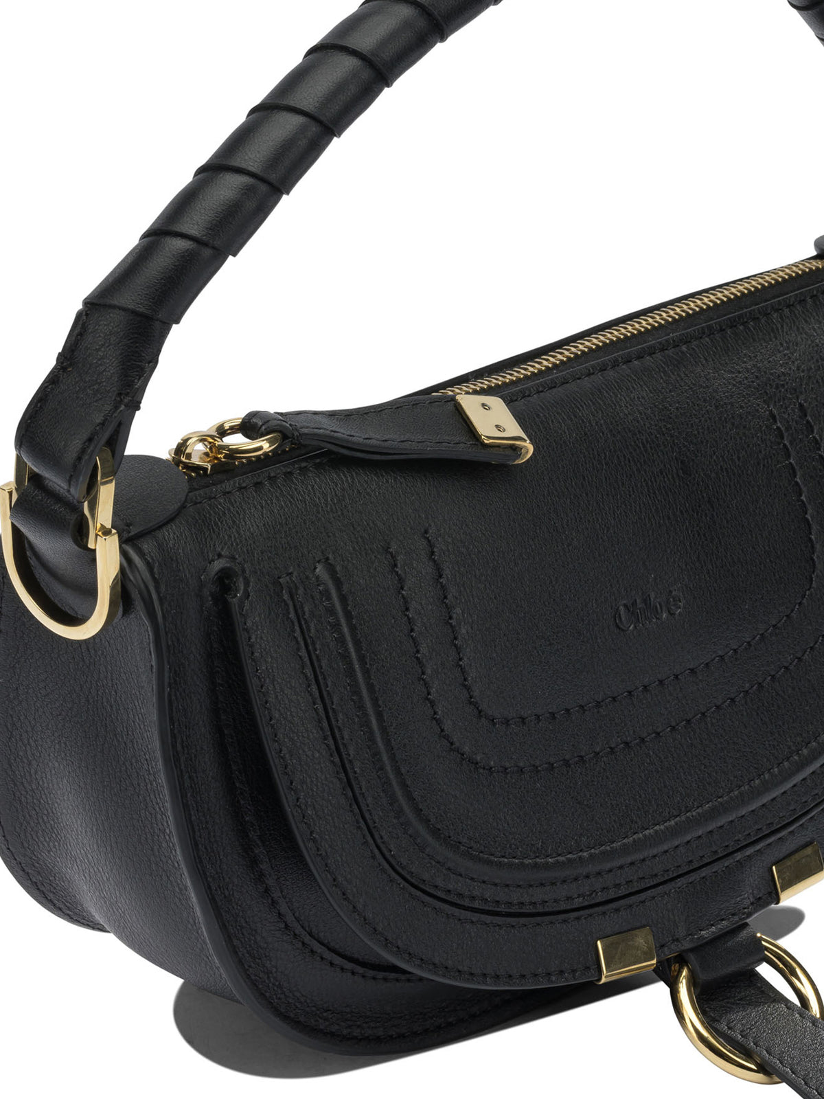 Chloé Small "Marcie" shoulder bag - Black