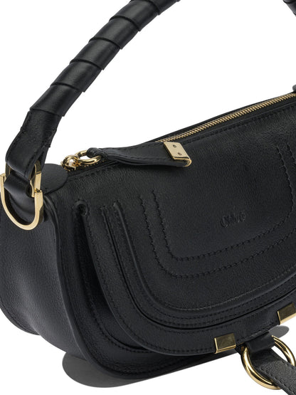 Chloé Small "Marcie" shoulder bag - Black