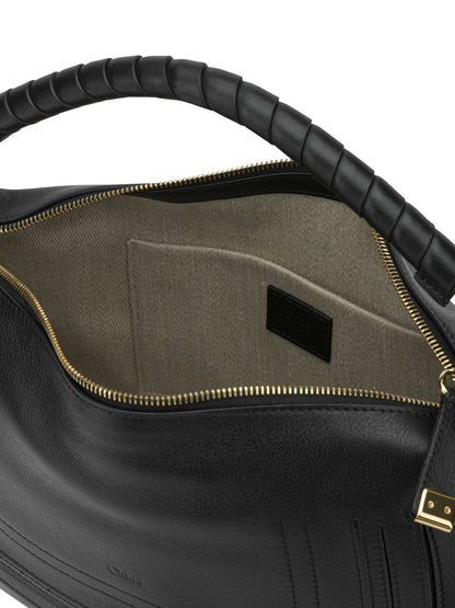 Chloé "Marcie" Medium Shoulder Bag - Black