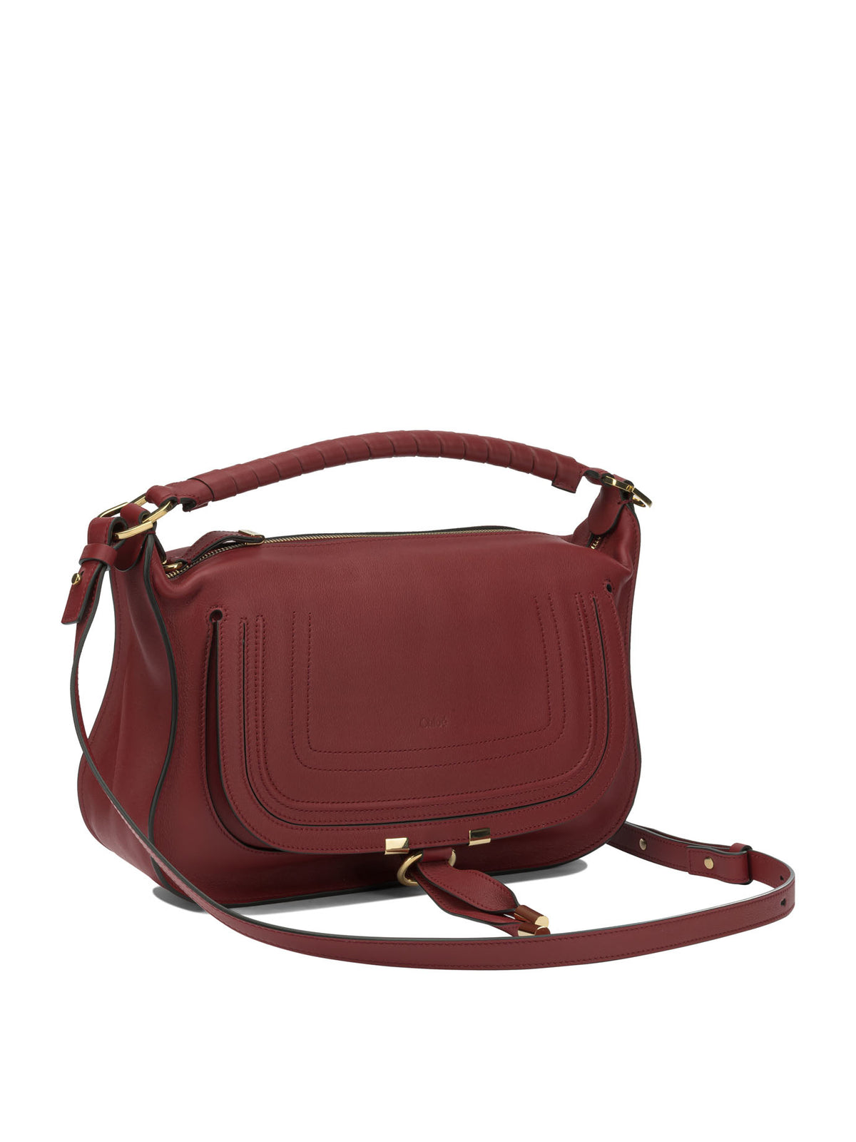Chloé Medium "Marcie" shoulder bag - Red