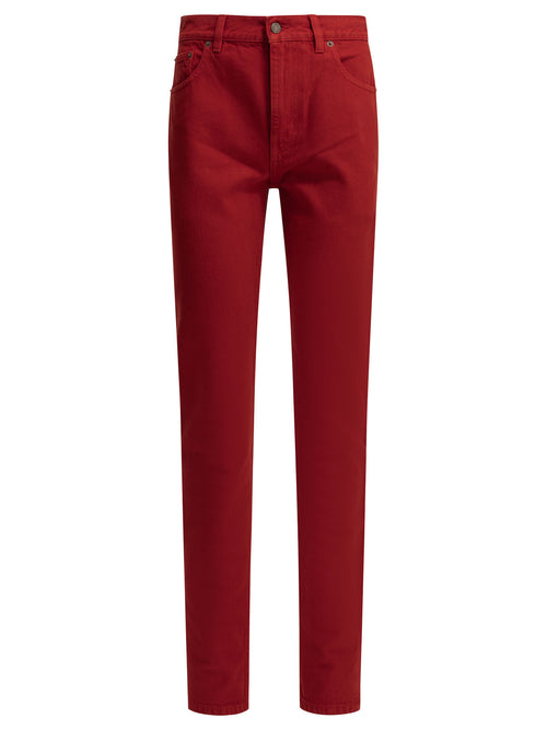 Chloé Straight-leg jeans - Red