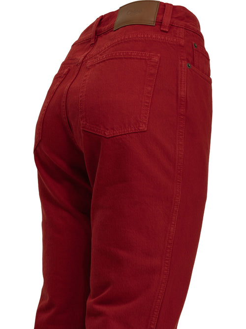 Chloé Straight-leg jeans - Red