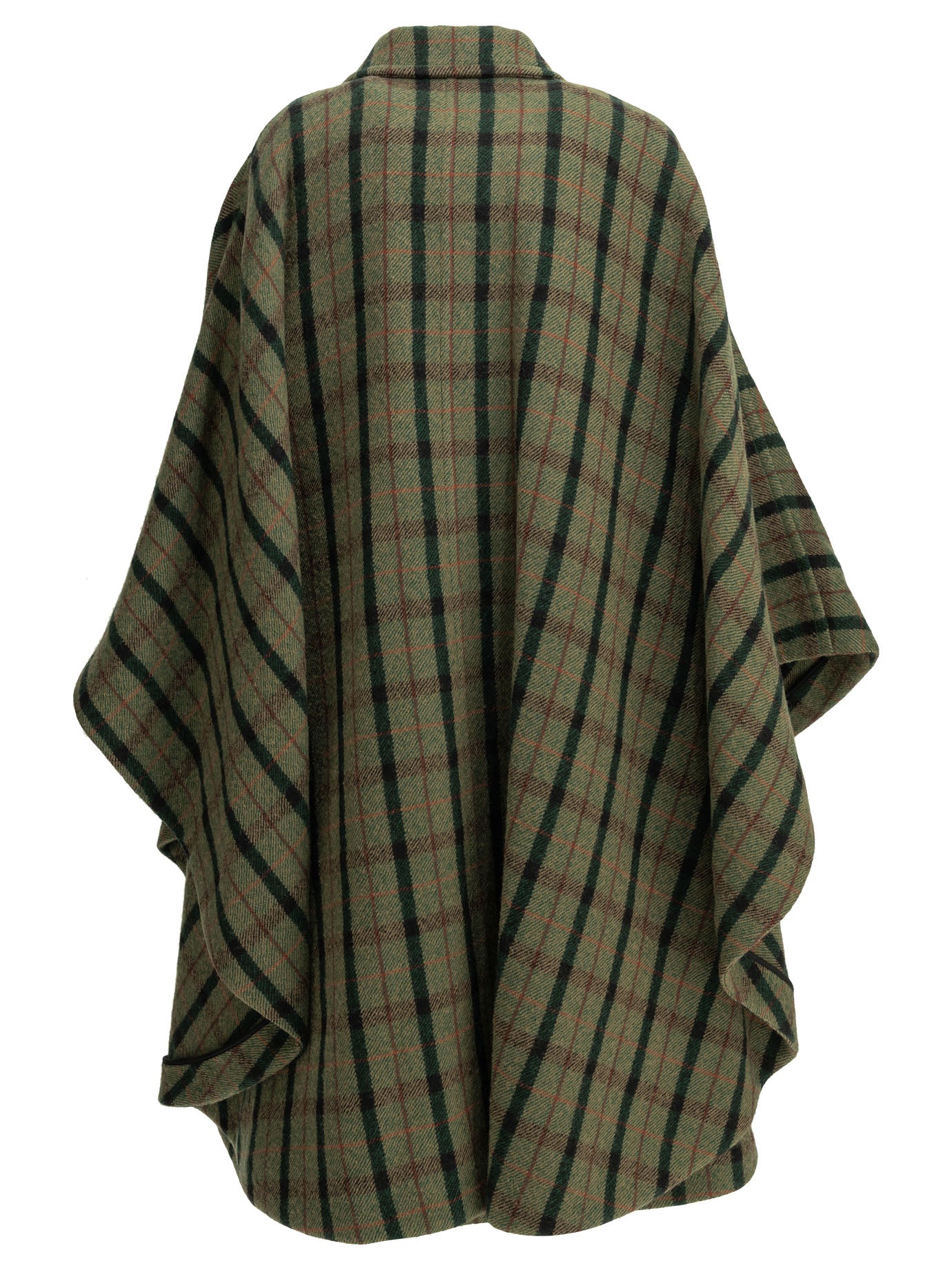 Chloé Wool cape - Green