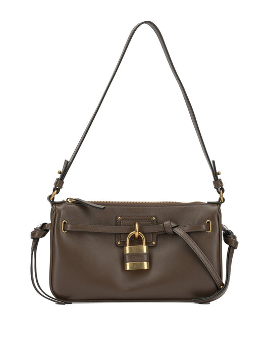 Chloé "Paddington Sling" Small Shoulder Bag - Brown
