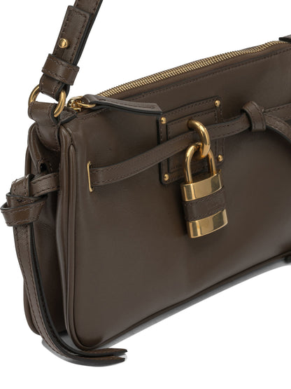 Chloé "Paddington Sling" Small Shoulder Bag - Brown