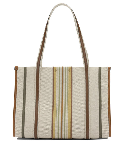 Chloé "Woody Loop" Small Shoulder Bag - Brown