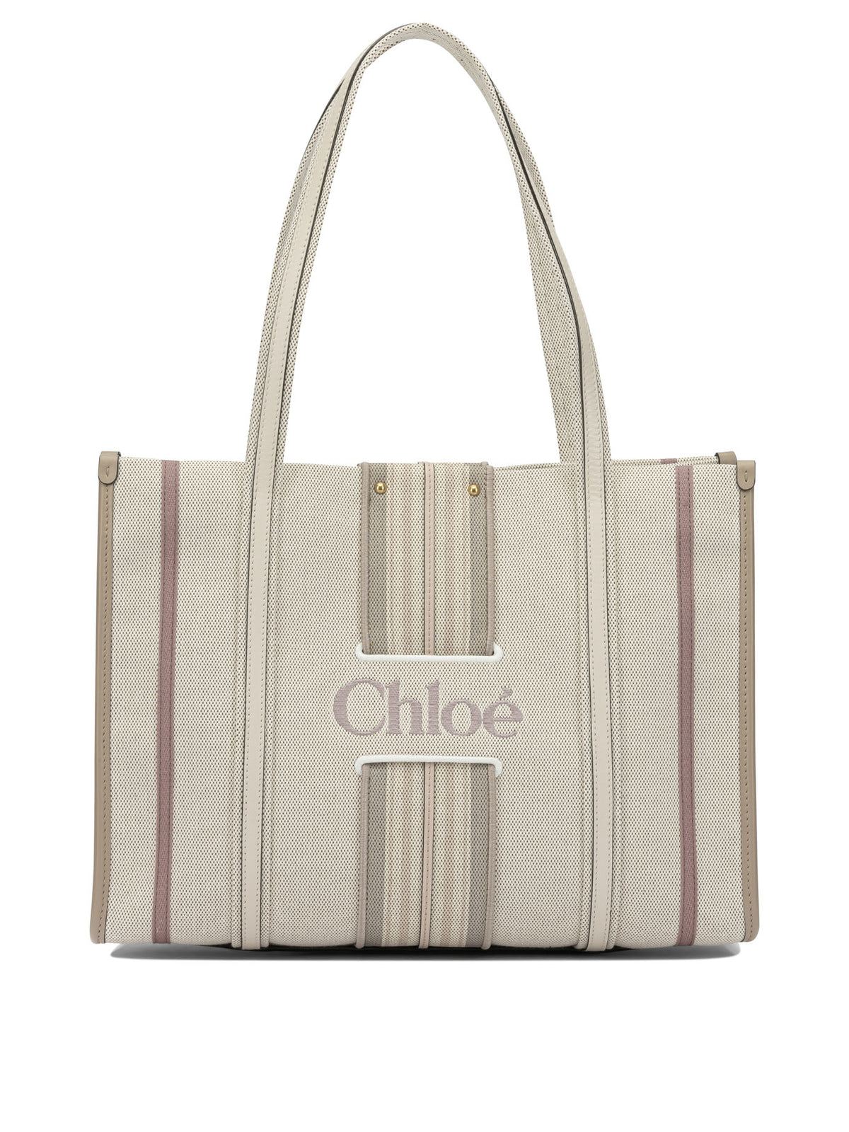 Chloé "Woody Loop" Small Shoulder Bag - Pink