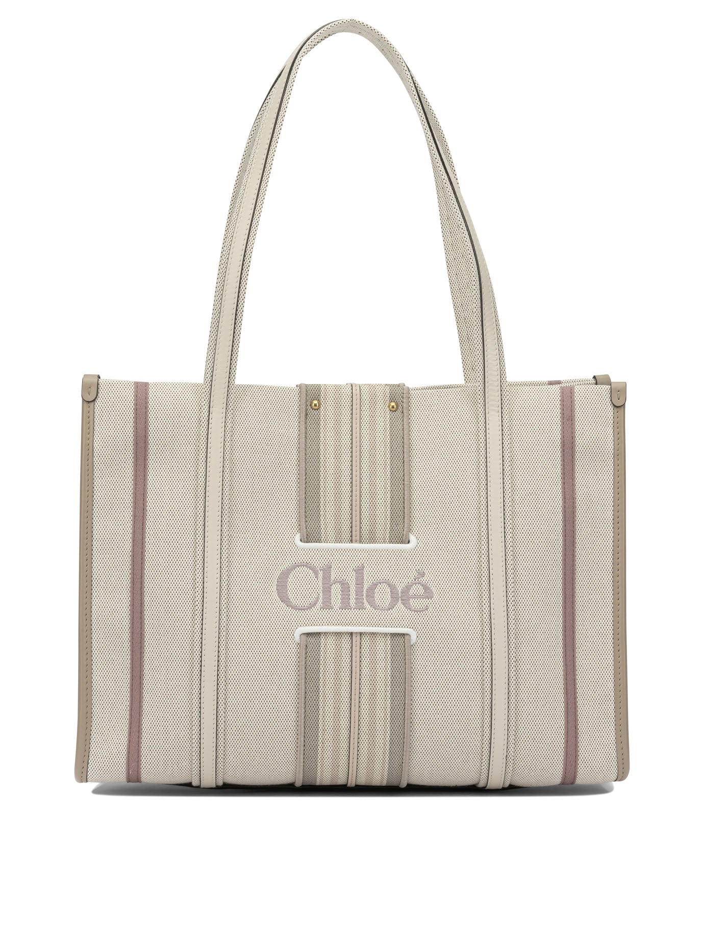 Chloé "Woody Loop" Small Shoulder Bag - Pink