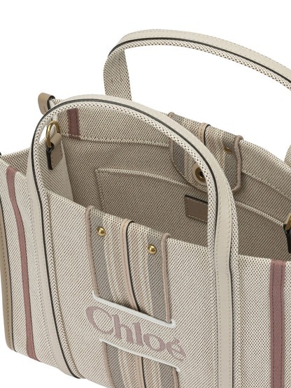 Chloé "Woody Loop" Small Handbag - Pink