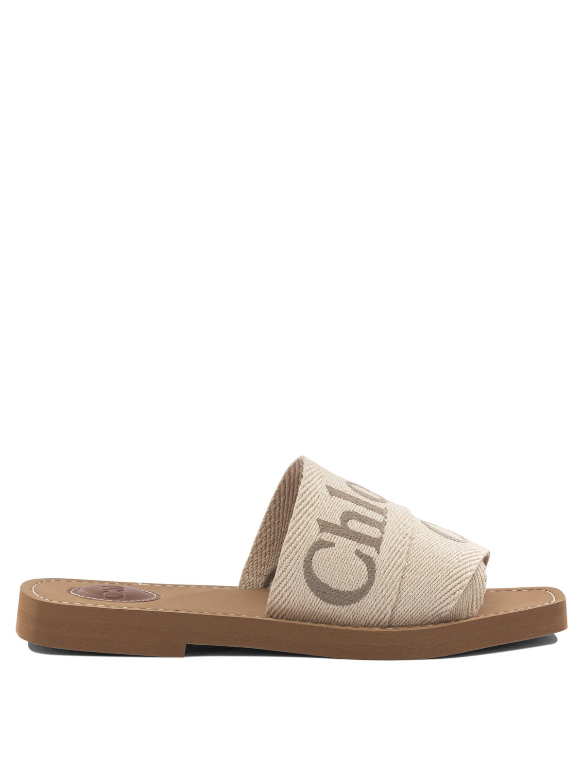 Chloé "Woody" Slide - Beige