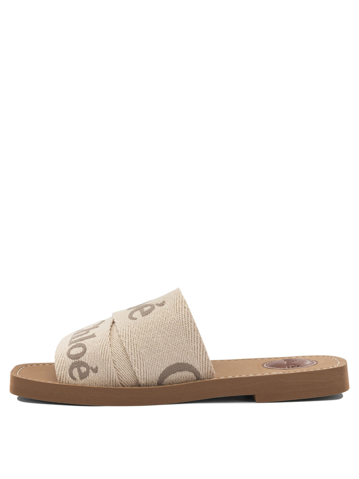 Chloé "Woody" Slide - Beige