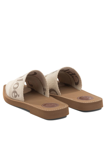 Chloé "Woody" Slide - Beige