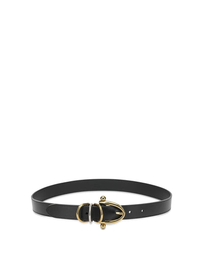 Chloé "Bracelet" Leather belt - Black