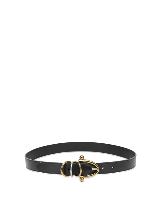 Chloé "Bracelet" Leather belt - Black
