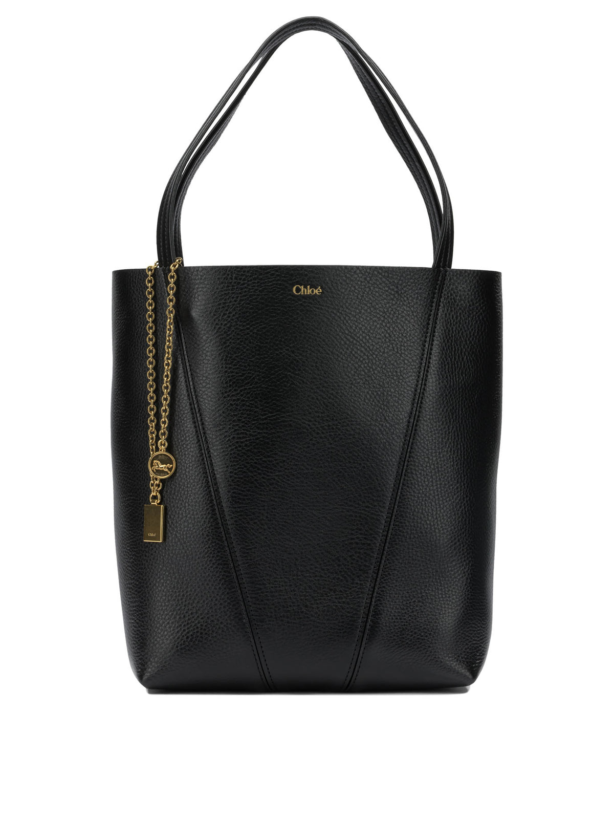 Chloé "Spin" Small shoulder bag - Black
