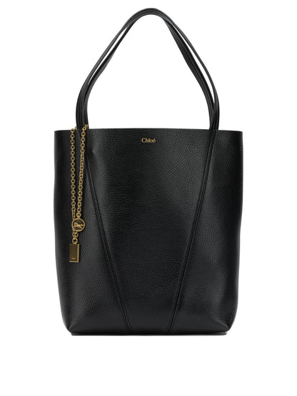 Chloé "Spin" Small shoulder bag - Black