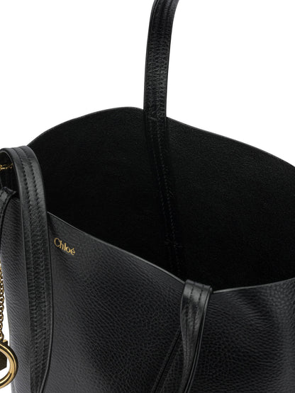 Chloé "Spin" Small shoulder bag - Black