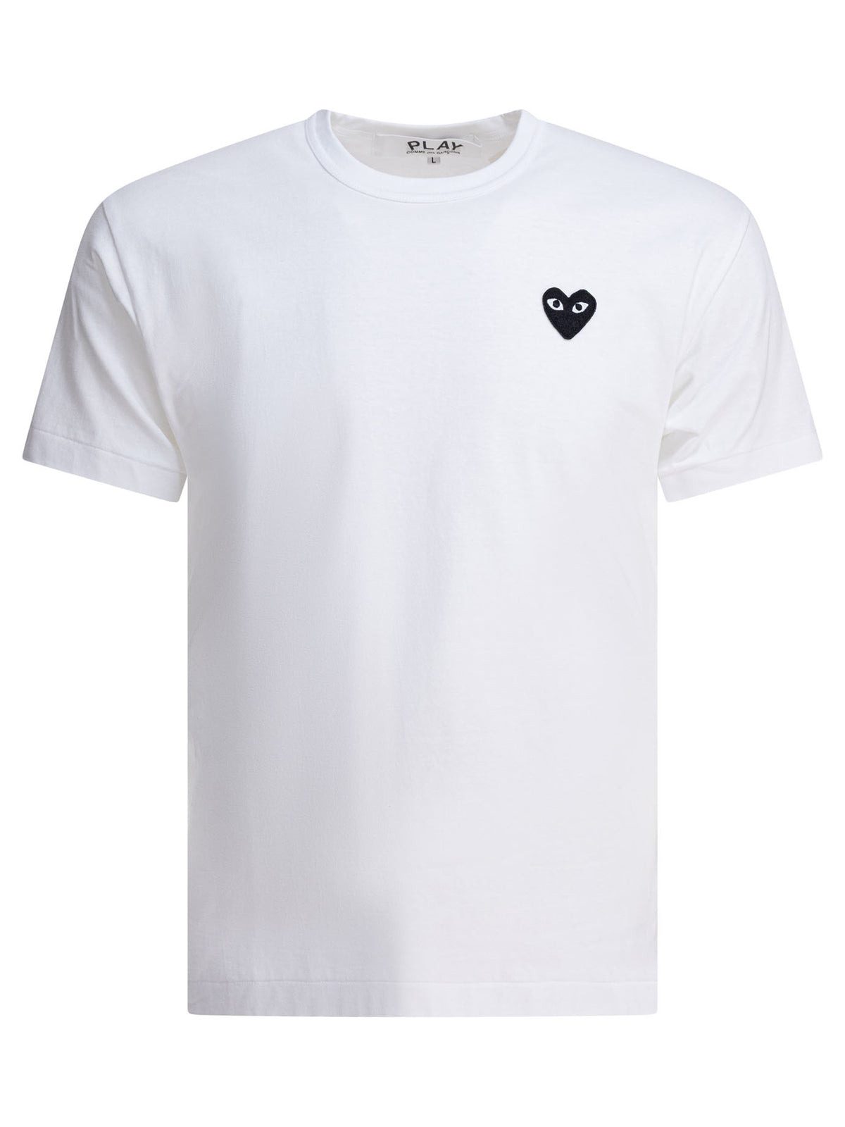 Comme des Garçons PLAY "Black Heart" crewneck T-shirt - White