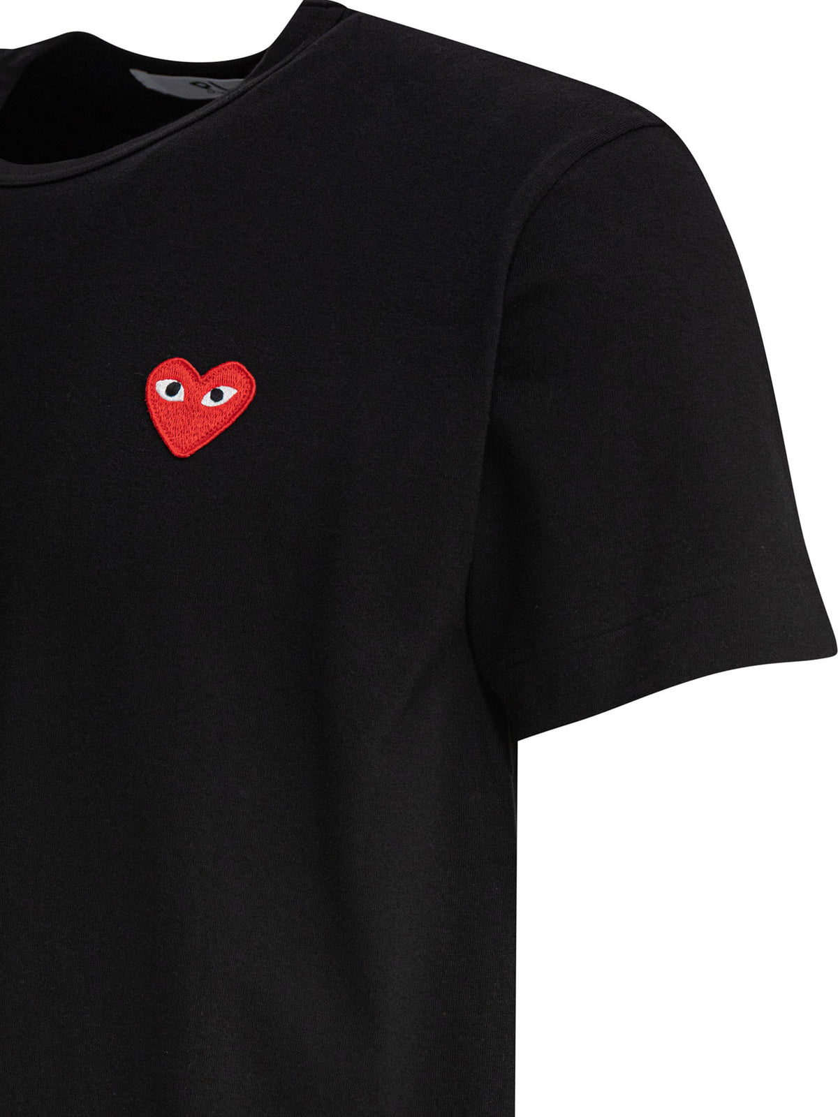 Comme des Garçons PLAY "Red Heart" crewneck T-shirt - Black