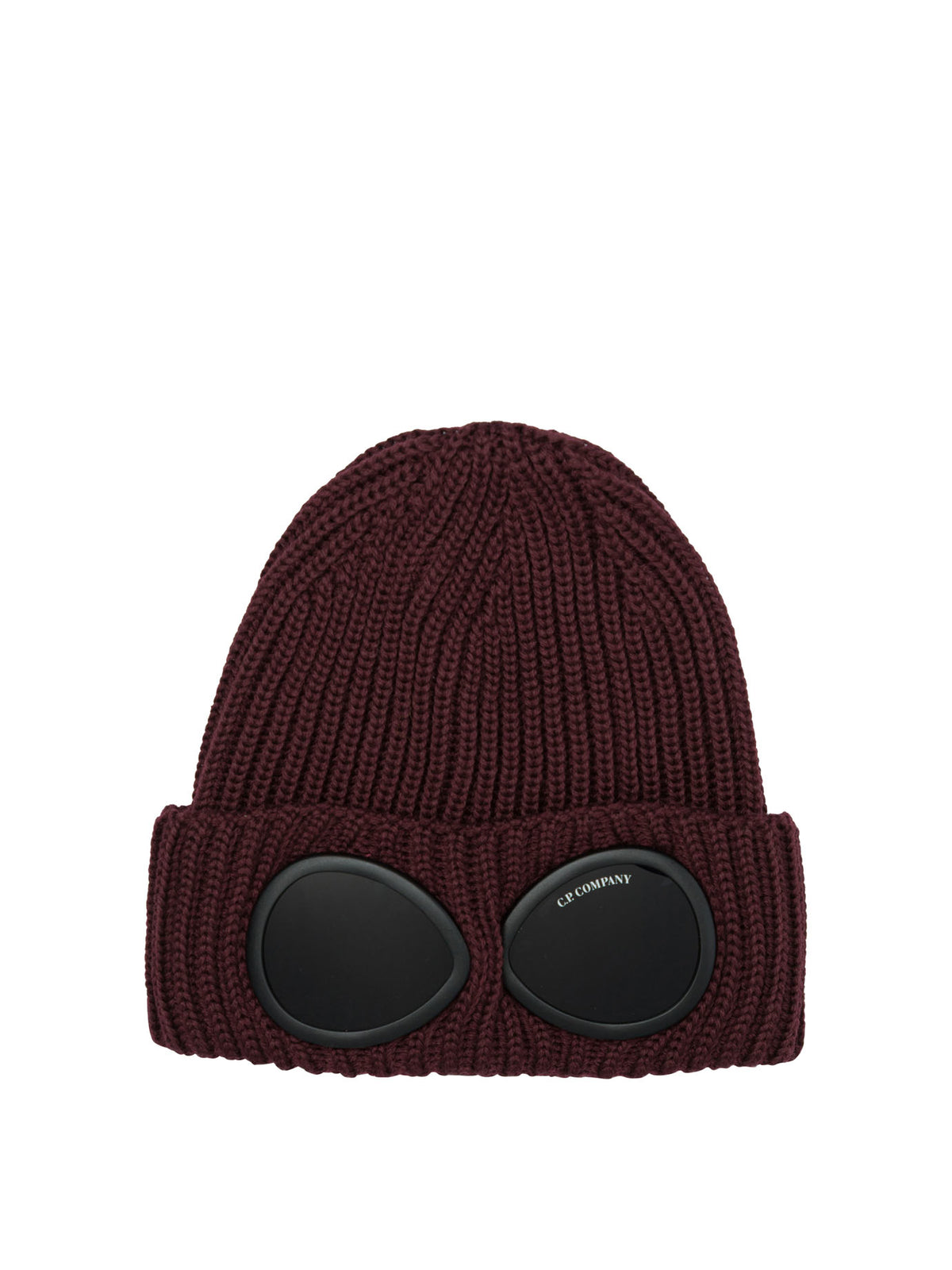 C.P. Company "Goggle" Beanie - Burgundy