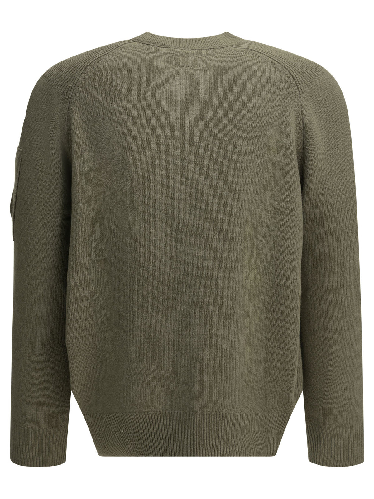 C.P. Company "Lens" Crew-Neck Sweater - Grey