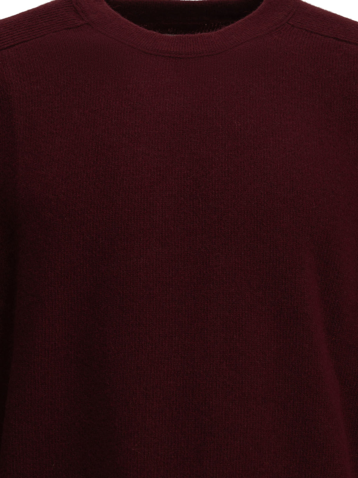C.P. Company "Lens" Crew-Neck Sweater - Burgundy