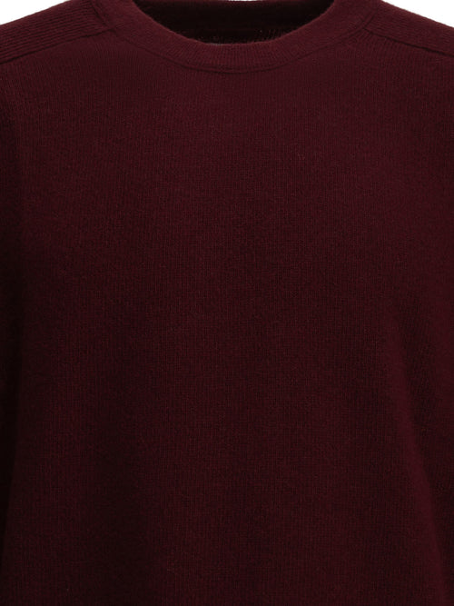 C.P. Company "Lens" Crew-Neck Sweater - Burgundy