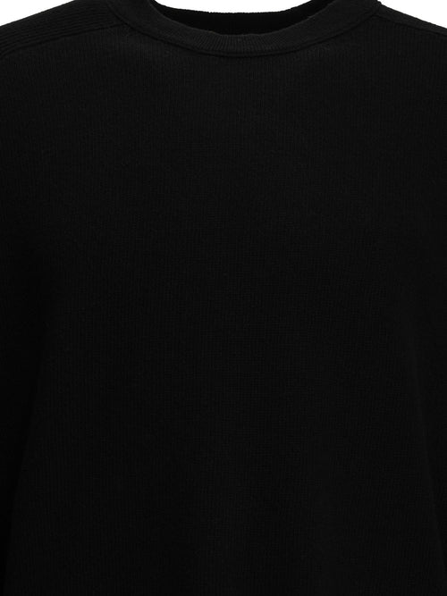 C.P. Company "Lens" Crew-Neck Sweater - Black