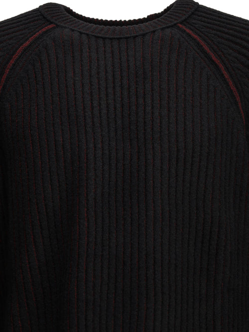 C.P. Company "Lens" Crew-Neck Sweater - Black