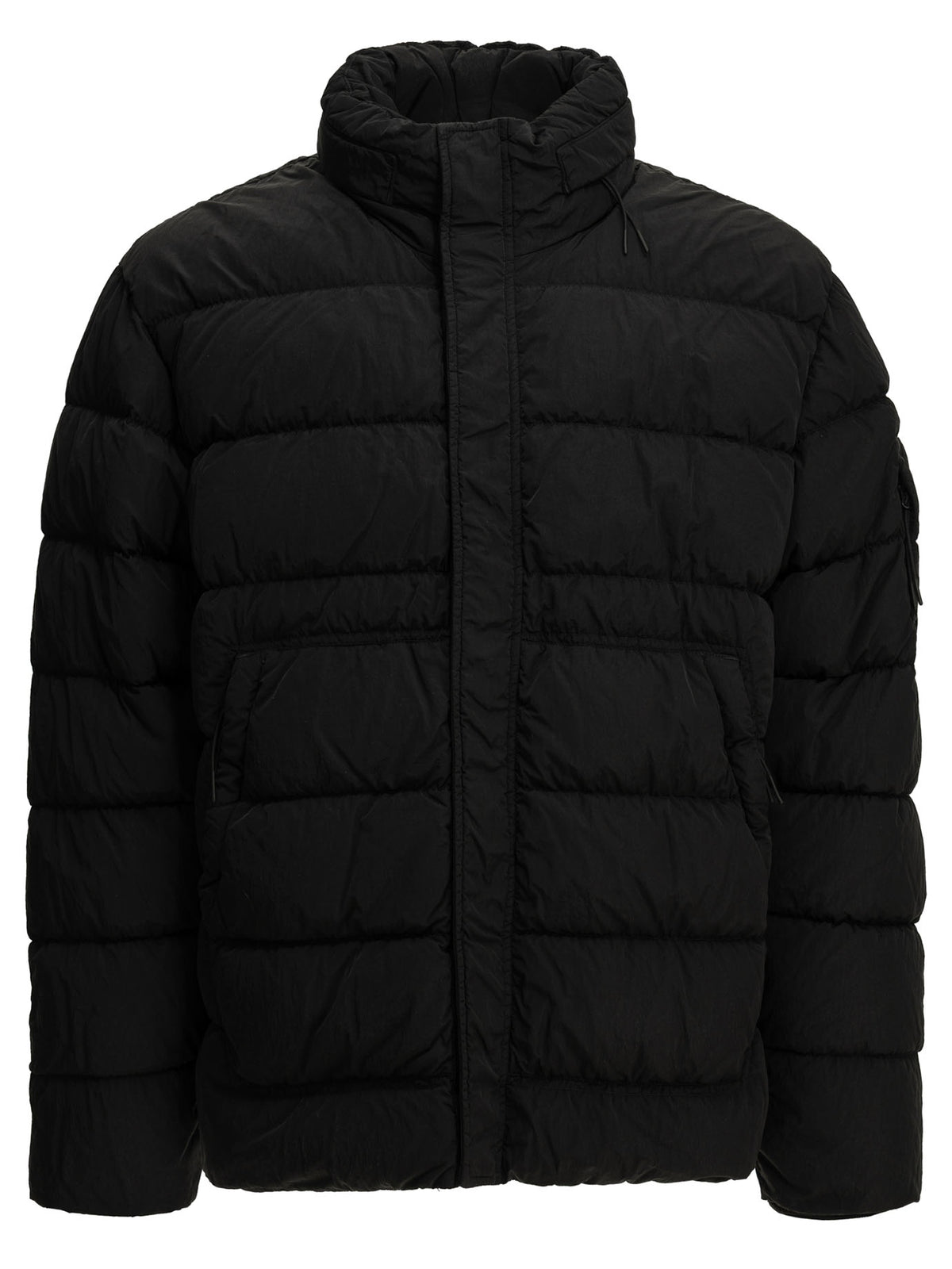 C.P. Company "Chrome-R" Short Down Jacket - Black