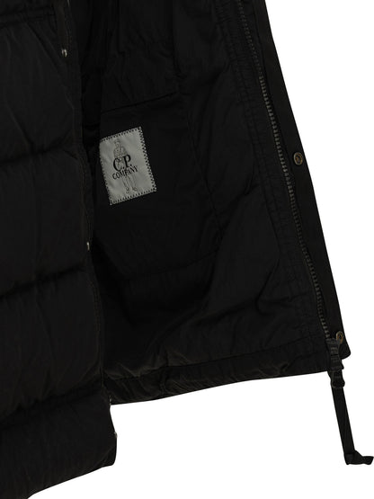 C.P. Company "Chrome-R" Short Down Jacket - Black