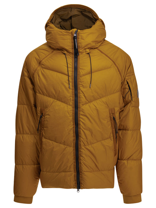 C.P. Company "Down Shield" Short Down Jacket - Yellow