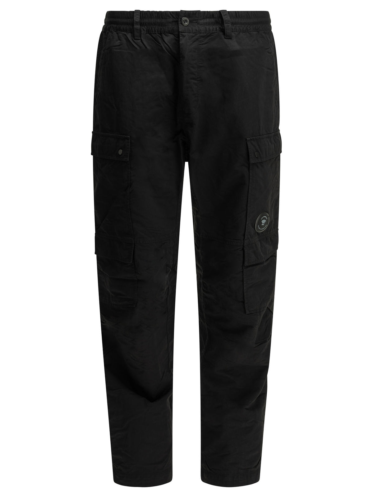 C.P. Company "T-Flatt" Cargo Pants - Black