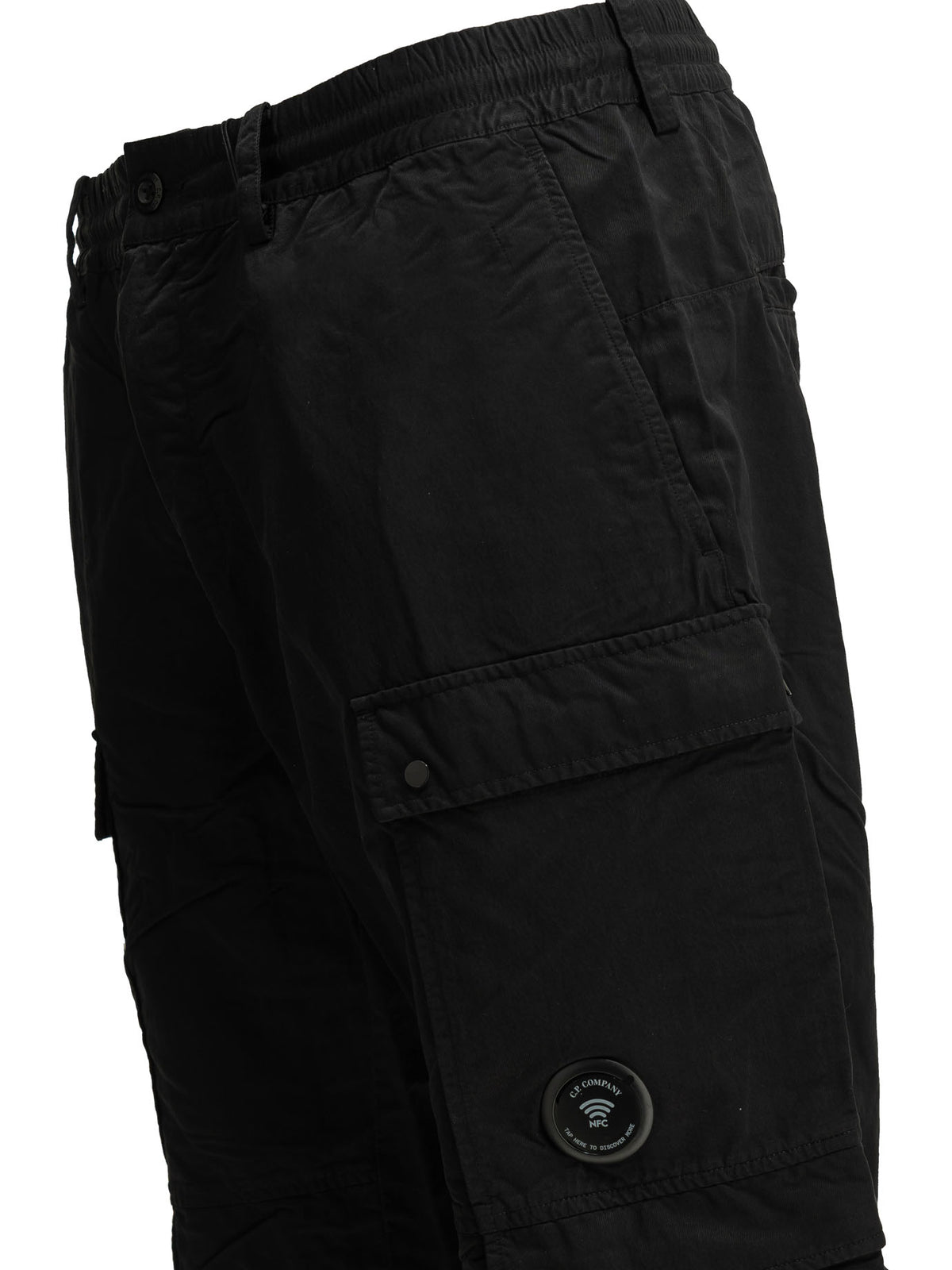 C.P. Company "T-Flatt" Cargo Pants - Black