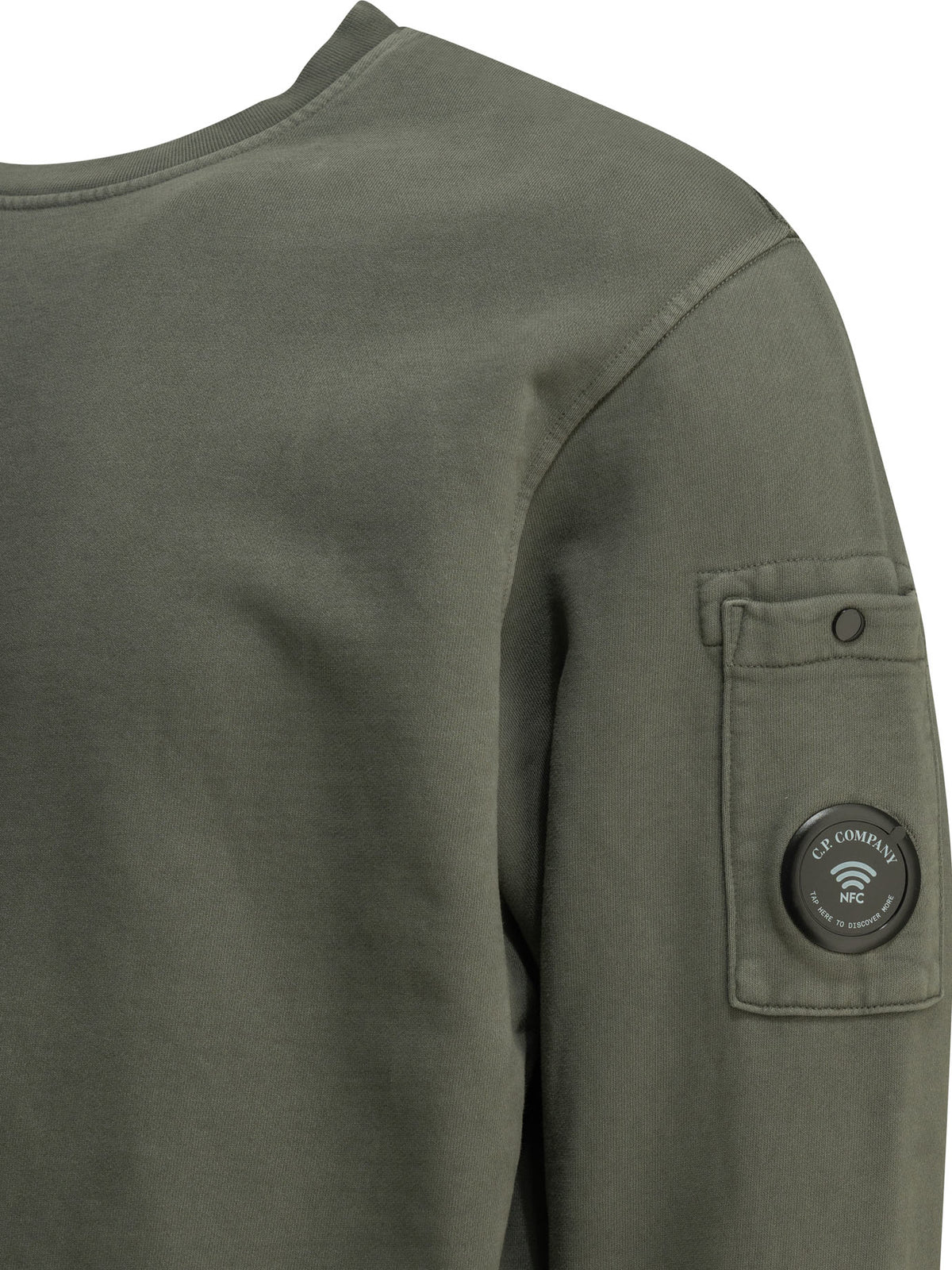 C.P. Company Crewneck sweatshirt with logo - Green