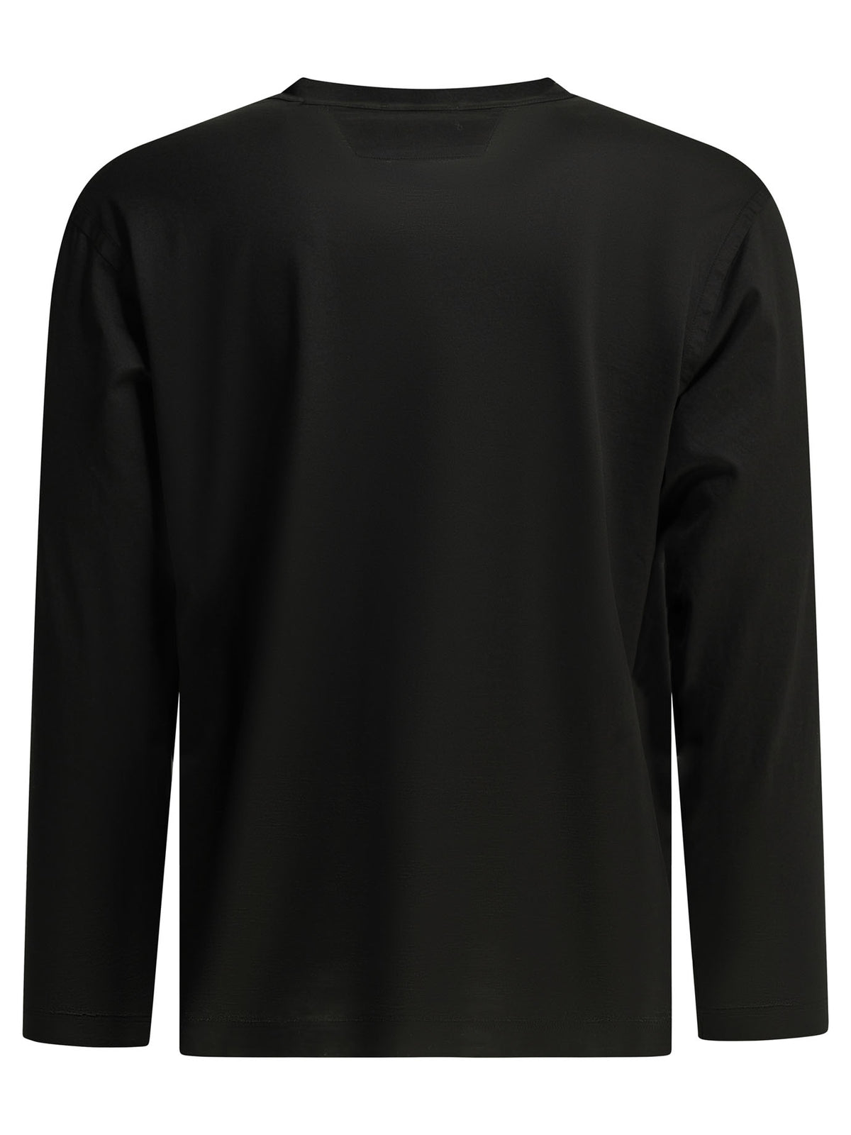 C.P. Company Crewneck T-shirt with logo - Black
