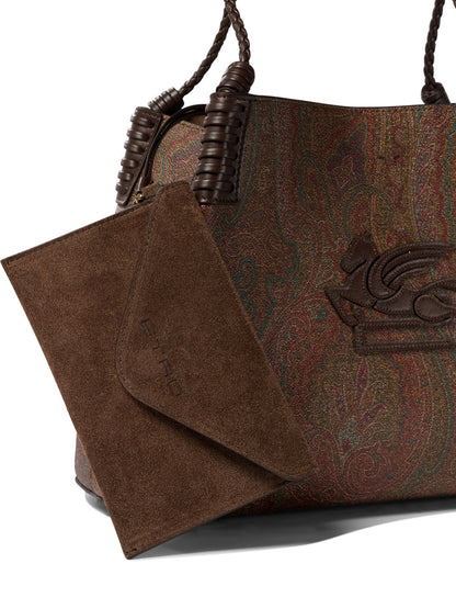 Etro "Libra" Medium Shoulder Bag - Brown