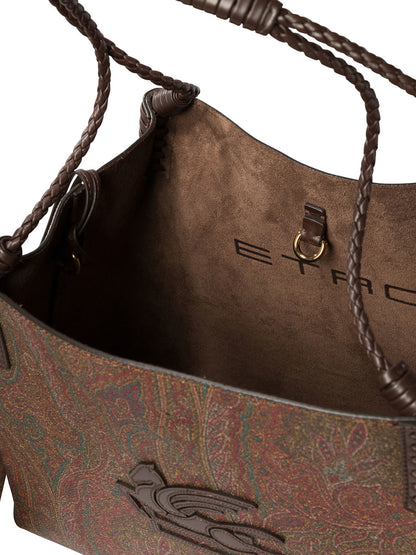 Etro "Libra" Medium Shoulder Bag - Brown