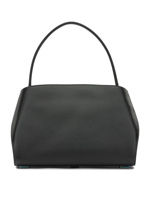 Ferragamo "Hug" Medium Clutch - Black