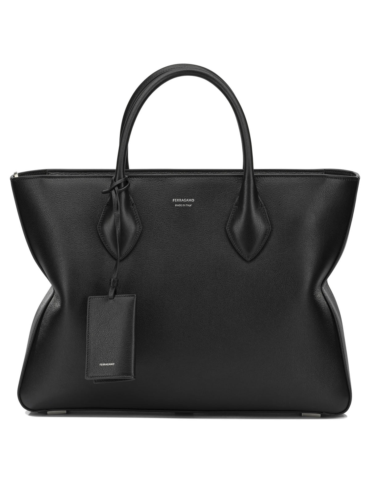 Ferragamo Large "Star" Handbag - Black