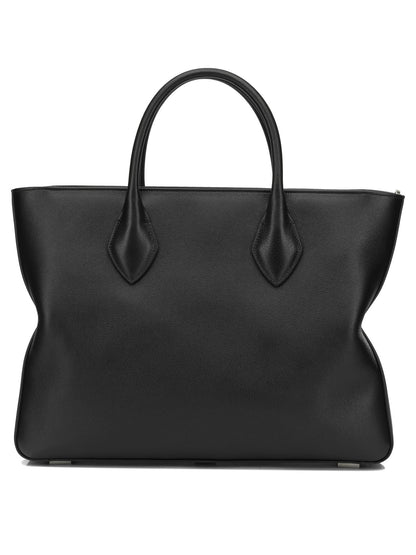 Ferragamo Large "Star" Handbag - Black