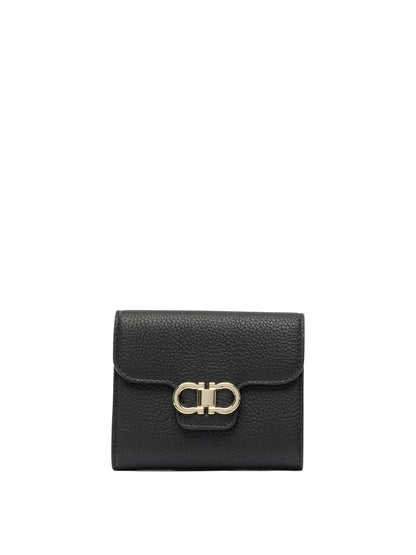 Ferragamo "Gancini" Wallet - Black