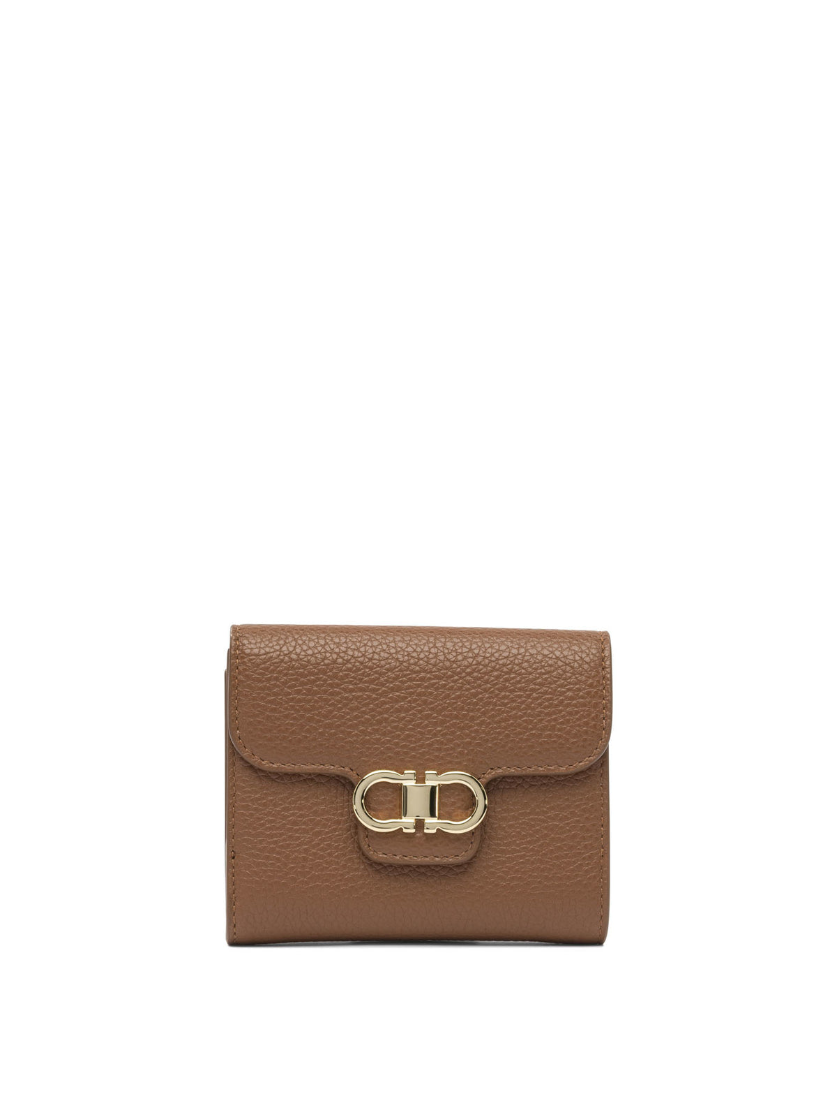 Ferragamo "Gancini" Wallet - Brown