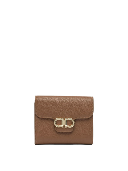 Ferragamo "Gancini" Wallet - Brown