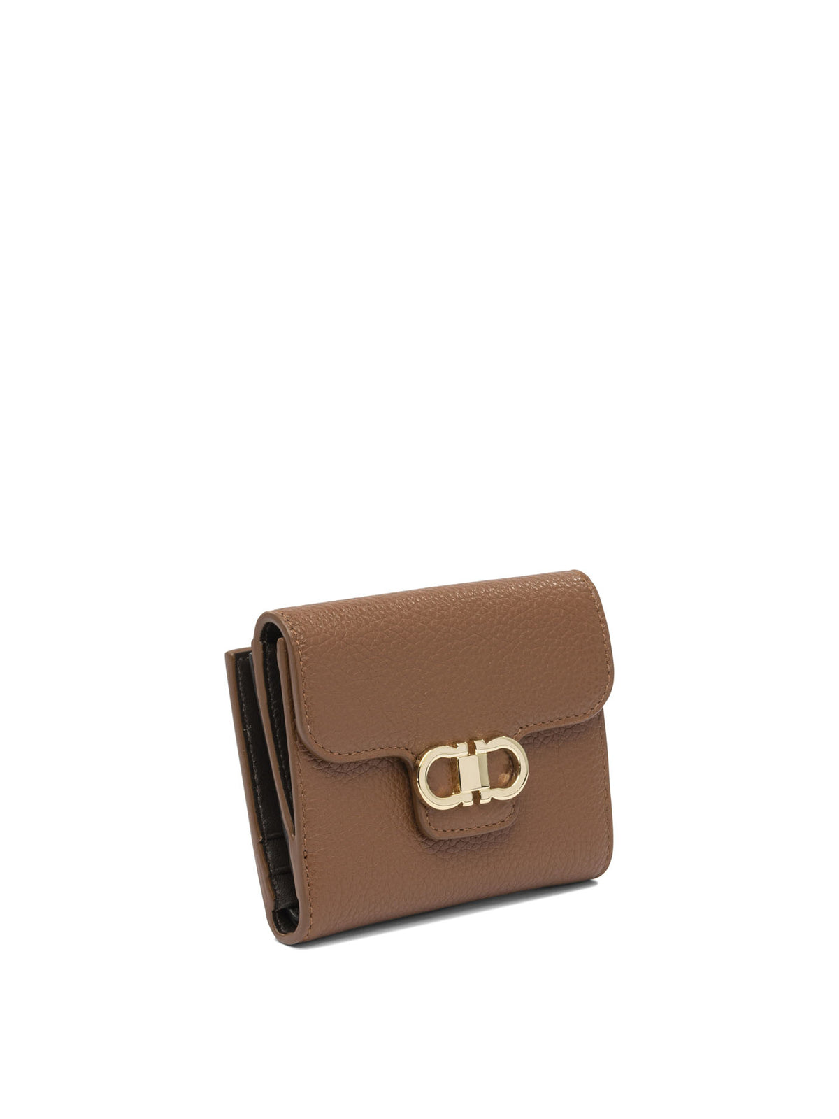 Ferragamo "Gancini" Wallet - Brown