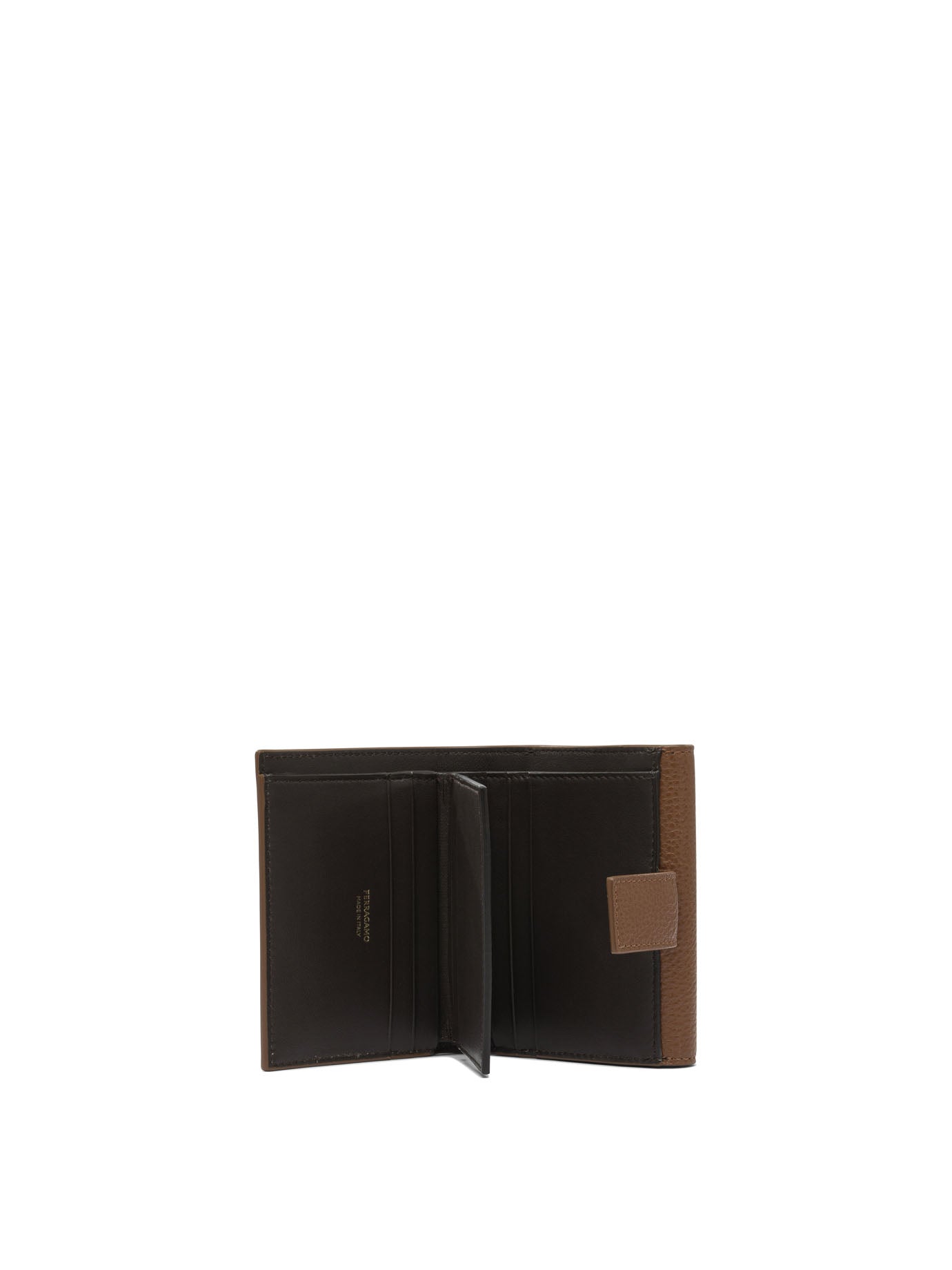 Ferragamo "Gancini" Wallet - Brown