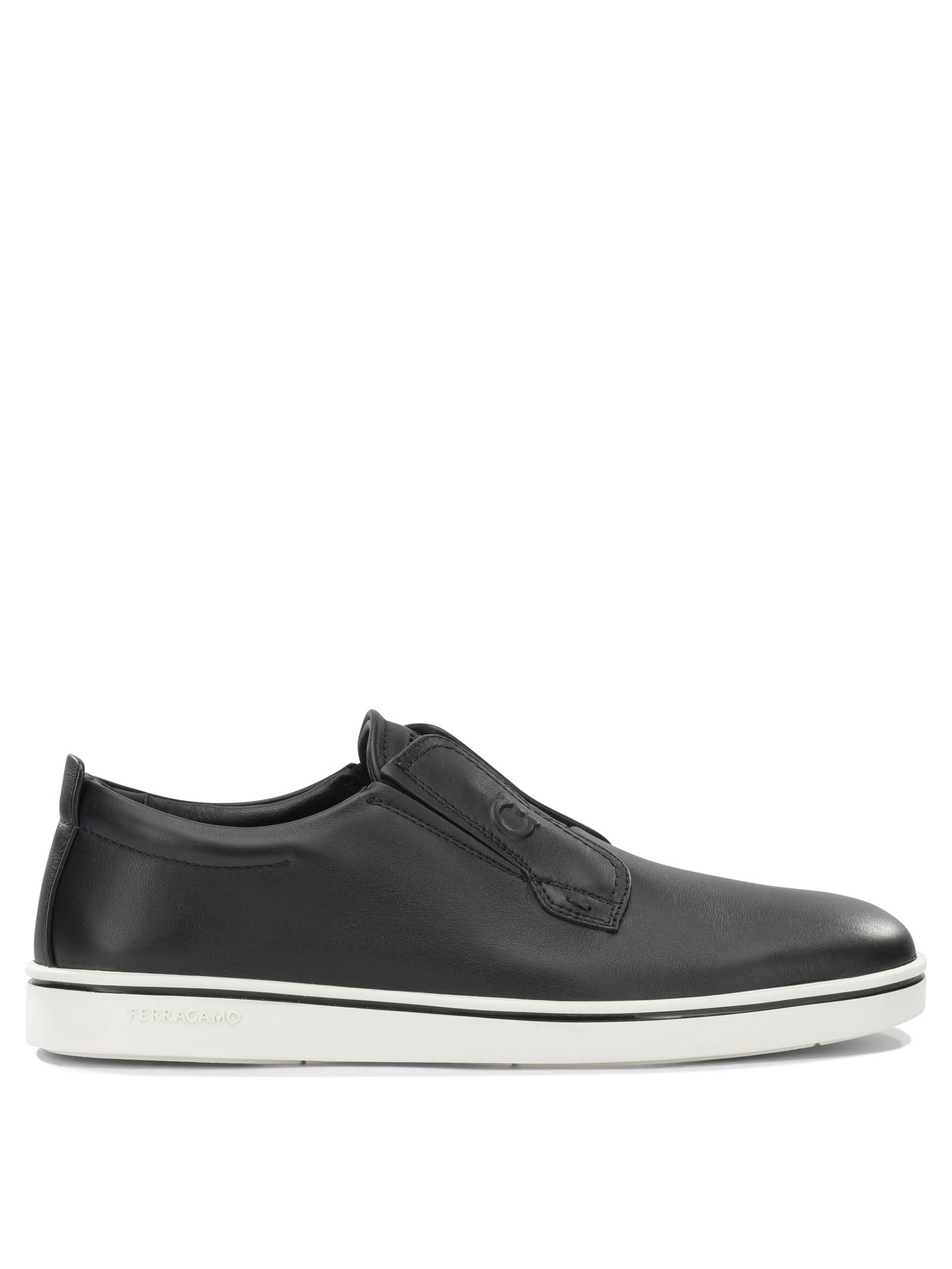 Ferragamo "Alfie" Slip-on - Black