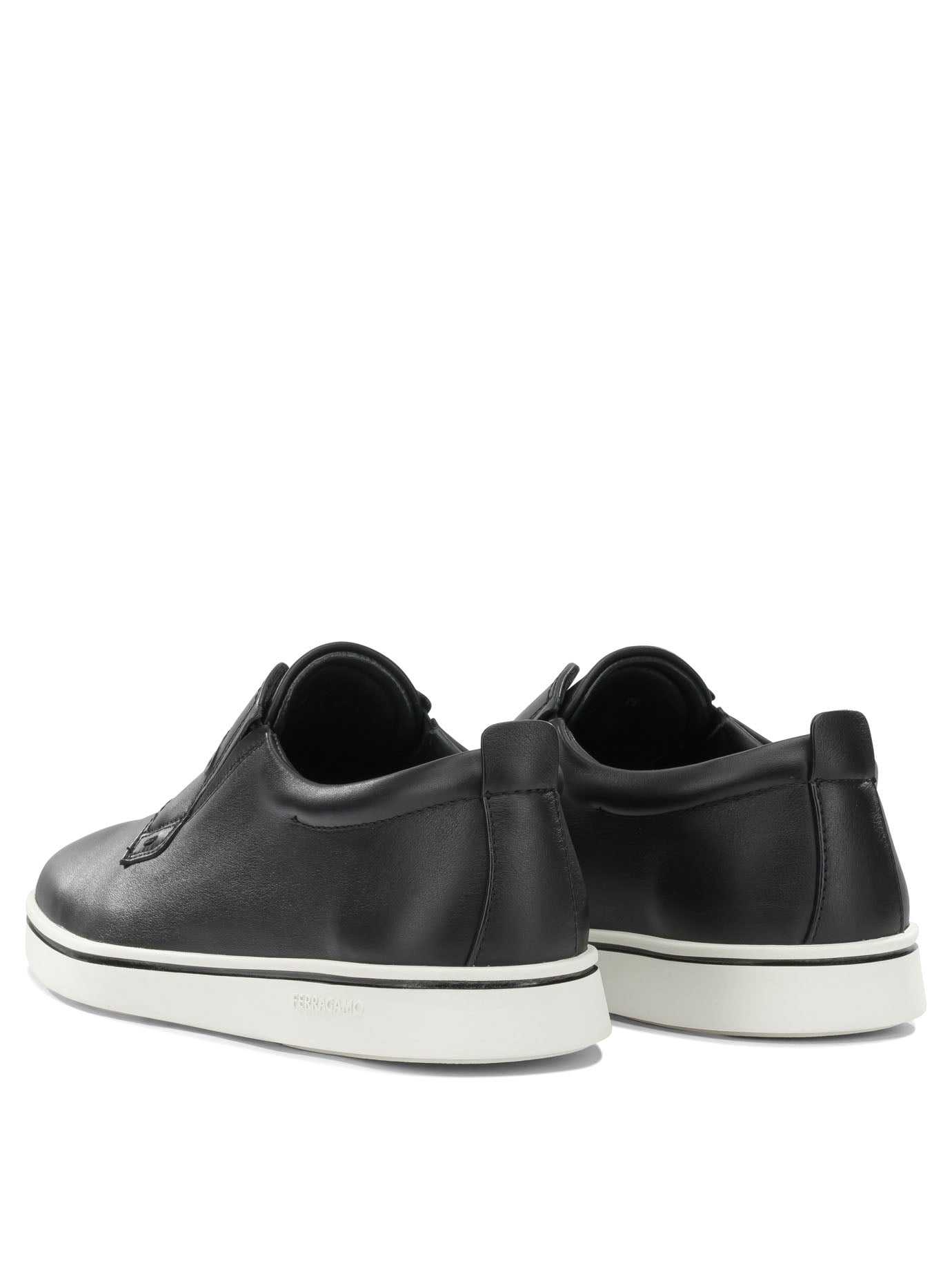 Ferragamo "Alfie" Slip-on - Black